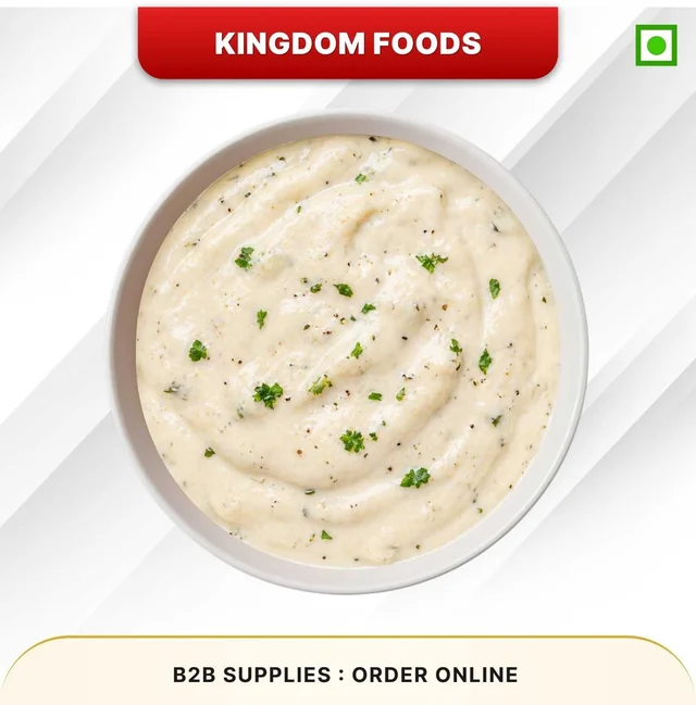 Kingodm Foods White Pasta Sauce (Frozen) – 1Kg/ Pack