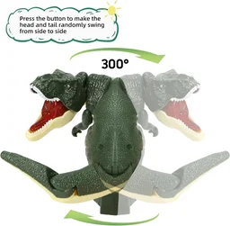 Roaring Dinosaur Gun with Sound Music & Movements - Parsley