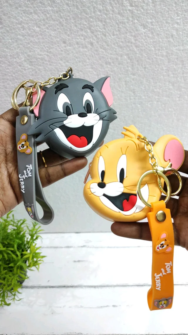 Tom&Jerry Coinpouch Keychain Combo