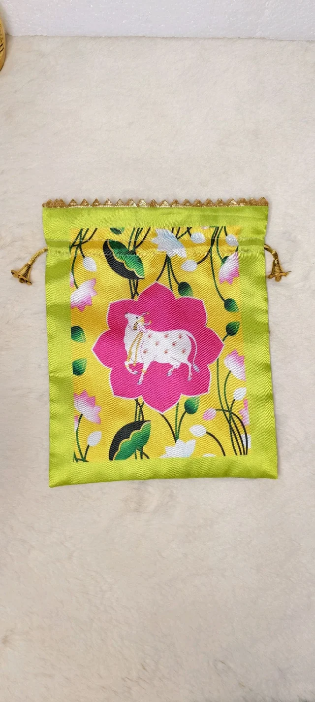 Silky Pichwai Potli (5 Pcs)