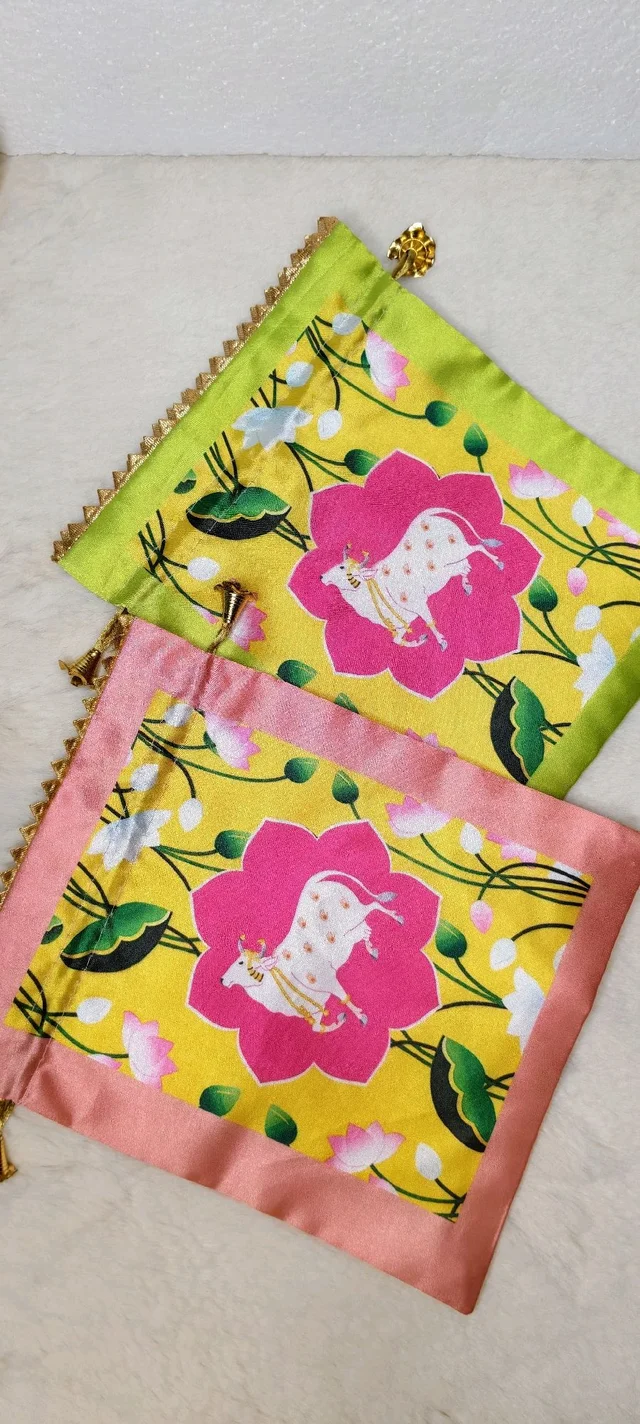 Silky Pichwai Potli (10 Pcs)