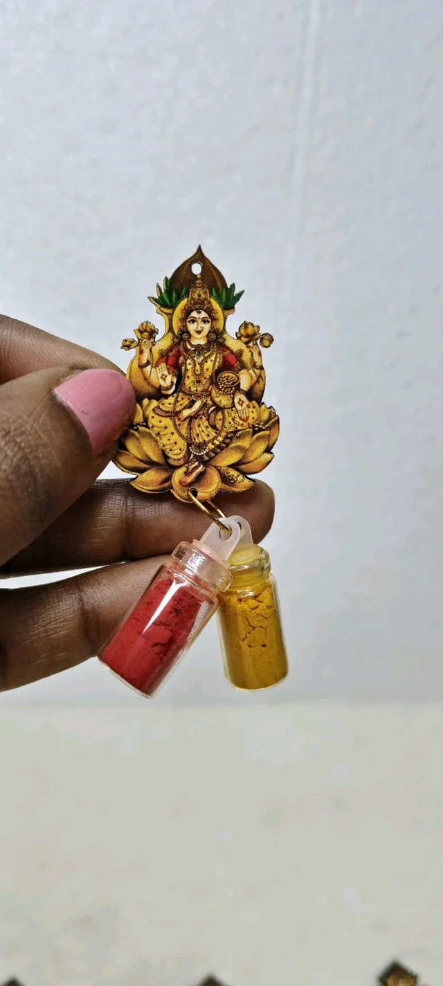 Lakshmi Haldi Kumkum Set (12 PCS)