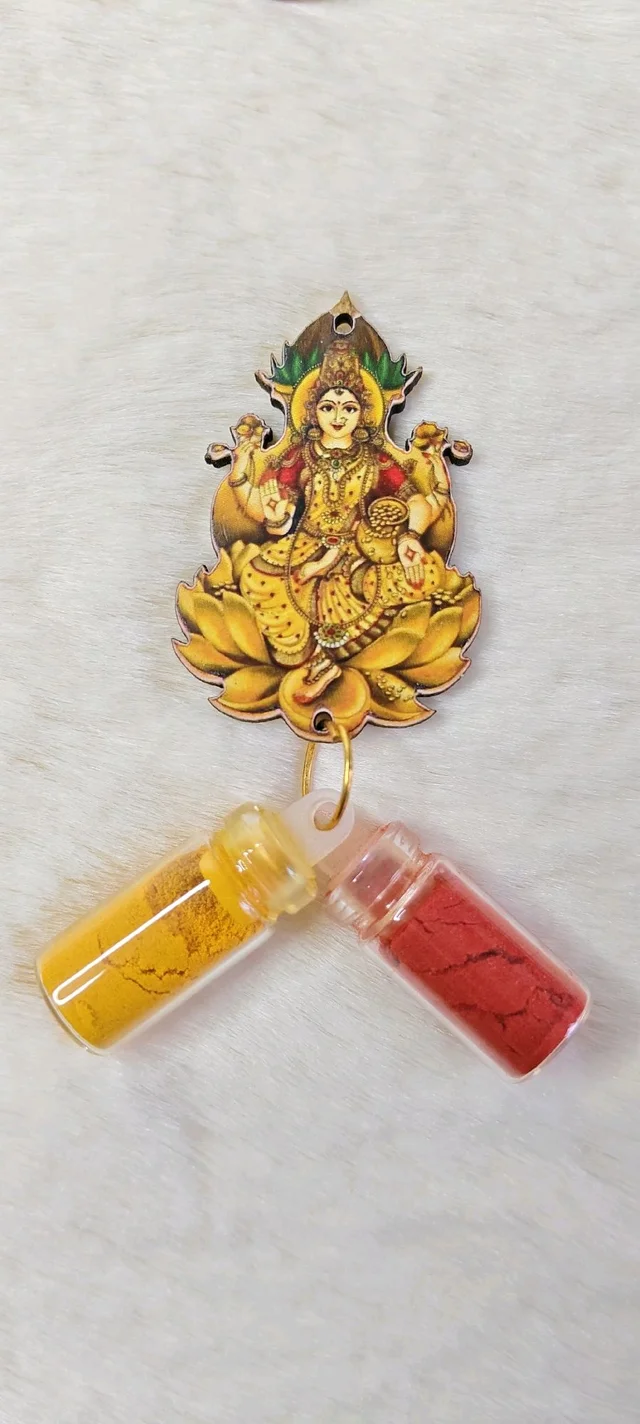 Lakshmi Haldi Kumkum Set (12 PCS)