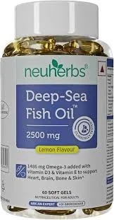 NEUHERBS DEEP SEA FISH OIL 2500MG