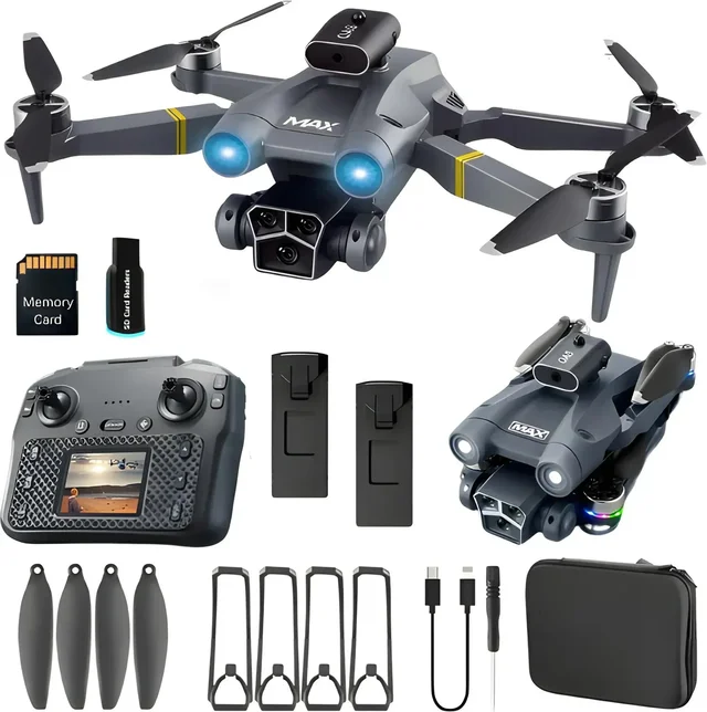 Y3 Ultra Brushless Moter Gimbal Camera With Remote Display Drone