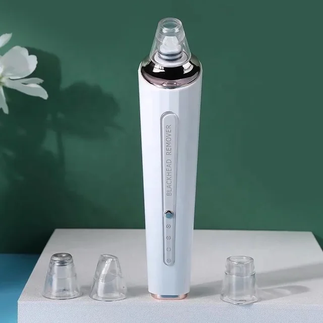 5 In 1 Multi-Function Blackhead Whitehead Extractor Remover Device Facial Cleansing Tool ,Skin Cleaner,Pimple Removal Tool,Acne Pimple Pore Cleaner Vacuum Suction Tool For Men & Women (5 in 1 Pro blackhead remover)