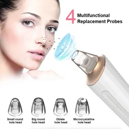 5 In 1 Multi-Function Blackhead Whitehead Extractor Remover Device Facial Cleansing Tool ,Skin Cleaner,Pimple Removal Tool,Acne Pimple Pore Cleaner Vacuum Suction Tool For Men & Women (5 in 1 Pro blackhead remover)