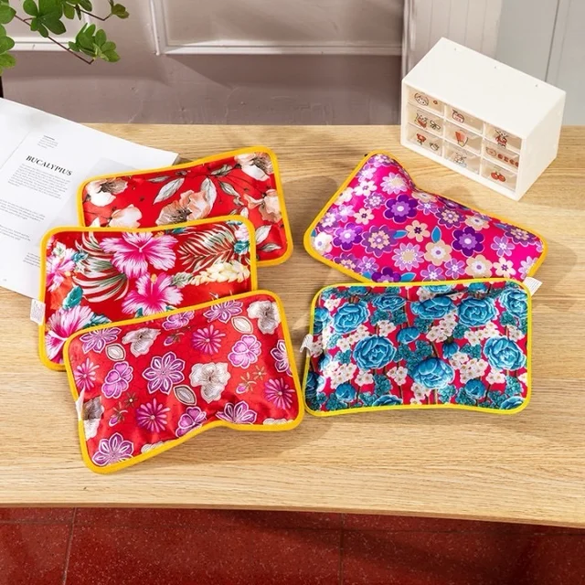Hot Water Bag Care Heating Bag Gel For Pain Relief Heat Pad Electric For Pain Relief Electric Heating Pad For Back Pain Men & Women With Charging Cord(Multicolour)
