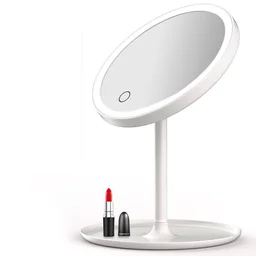 Imported Screen Switch L-ED Backlit Mirror N White Light Detachable Base Desk Mirror_172700