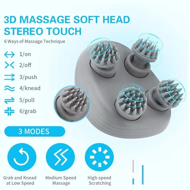 Electric Scalp Massager, Head Massage