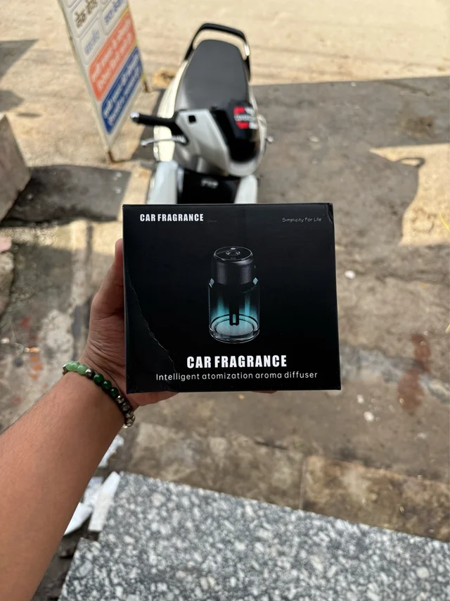 Premium Imported Car Perfume With Roof Lights