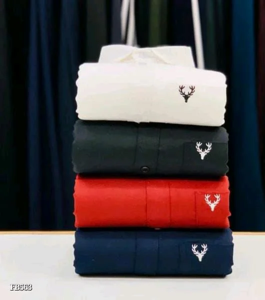Allen Solly Plain Shirts For Men - 4 Pc Combo Stylish & Comfortable - S-36
