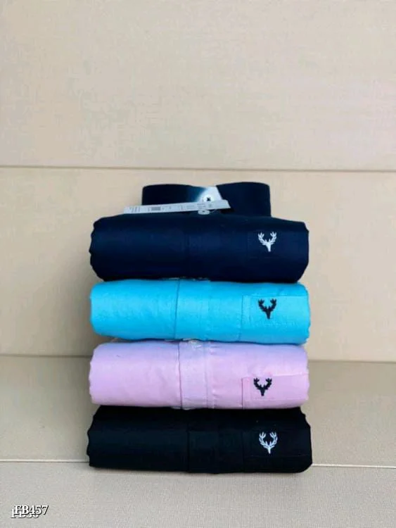 Allen Solly Plain Shirts For Men - 4 Pc Combo Stylish & Comfortable - L-40