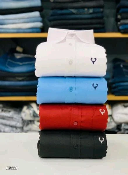 Allen Solly Plain Shirts For Men - 4 Pc Combo Stylish & Comfortable - S-36