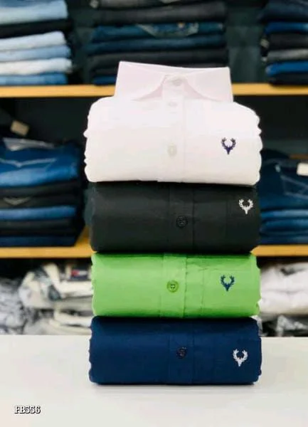 Allen Solly Plain Shirts For Men - 4 Pc Combo Stylish & Comfortable - M-38