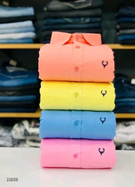 Allen Solly Plain Shirts For Men - 4 Pc Combo Stylish & Comfortable - M-38