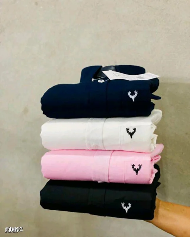 Allen Solly Plain Shirts For Men - 4 Pc Combo Stylish & Comfortable - M-38