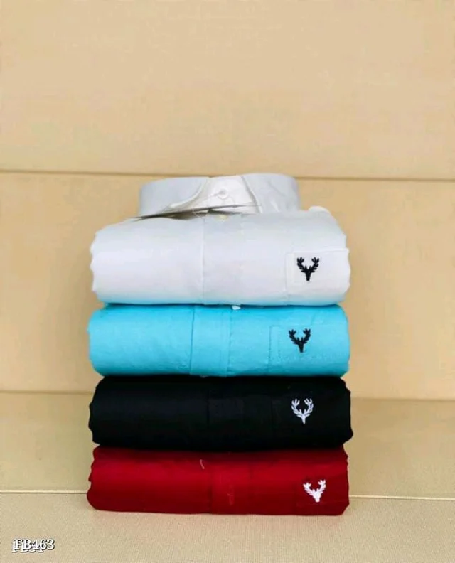 Allen Solly Plain Shirts For Men - 4 Pc Combo Stylish & Comfortable - M-38