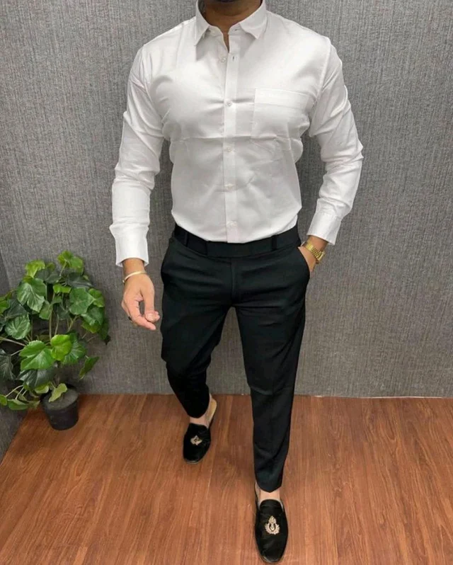 Cotton Shirt And Pent Combo - 30, M-38