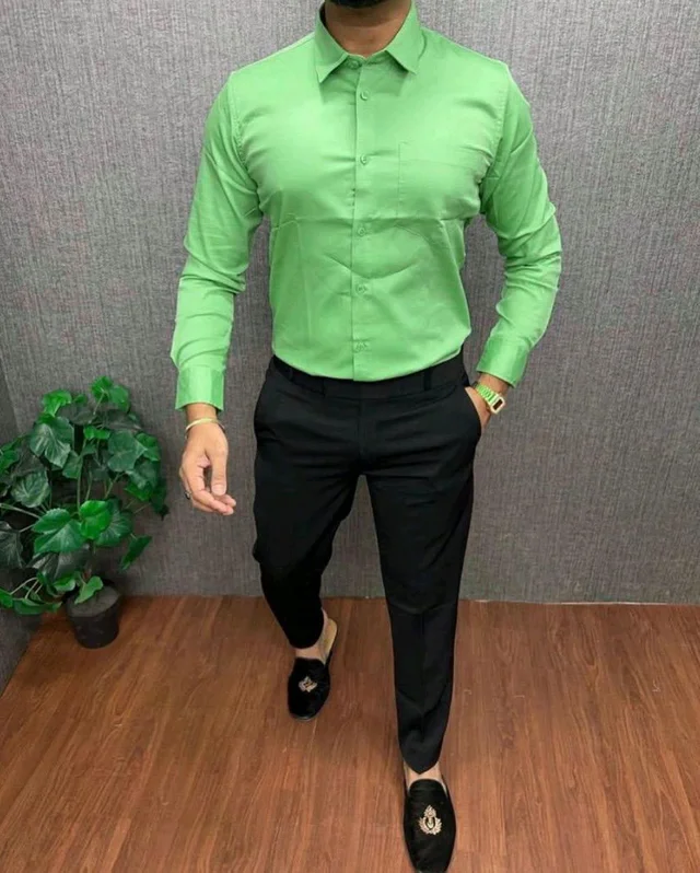 Cotton Shirt And Pent Combo - M-38, 30
