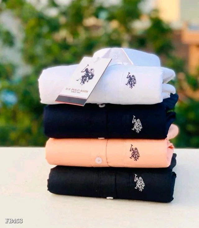 Plain Shirts Combo Of 4pcs - XL-42