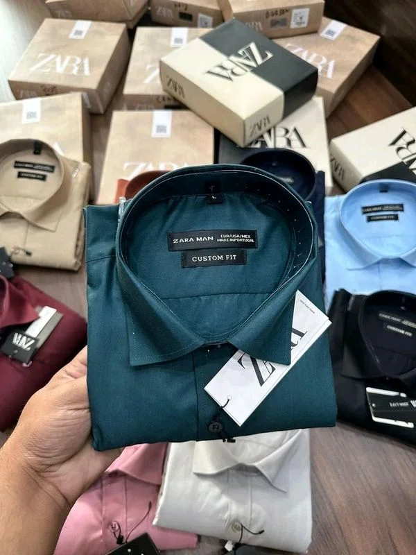 Zara Plain Shirts - L-40