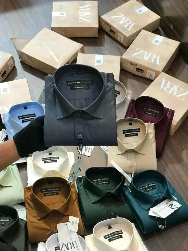 Zara Plain Shirts - L-40