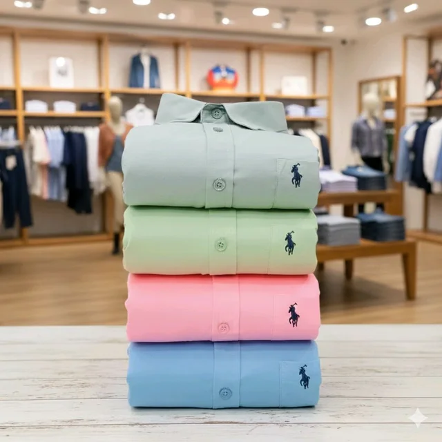 Plain Shirts Combo Of 4pcs 