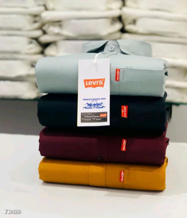 Plain Shirts Combo Of 4pcs 