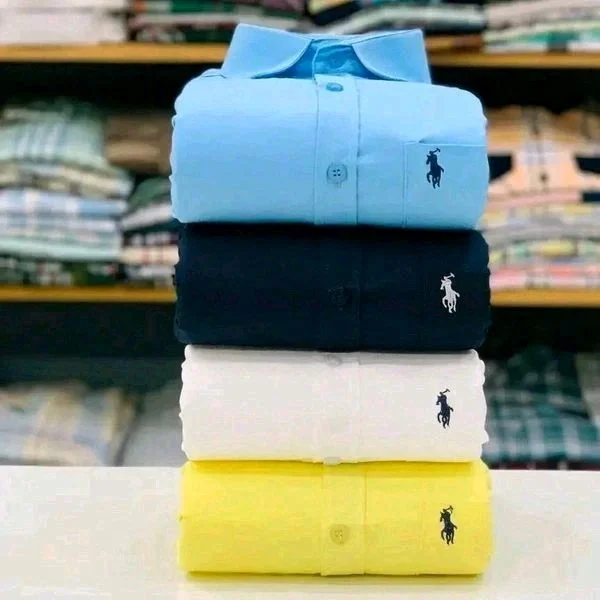 RL Plain Shirts Combo Of 4Pcs