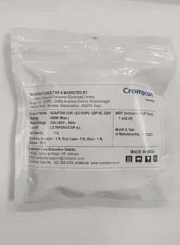 Crompton CROMPTON ADAPTOR FOR LED ROPE LIGHT