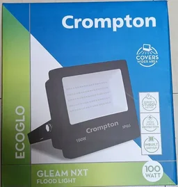 Crompton 100W LED Flood Light Crompton Gleam NXT Outdoor Waterproof