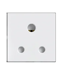 Skava Legacie 6A 3Pin Socket - White