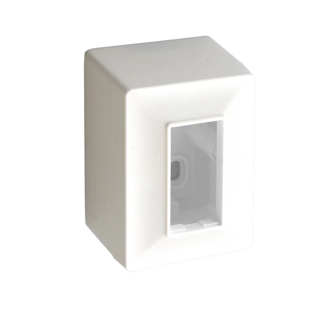 Hi-Fi HiFi Modular Plate with PVC Box-1M - White