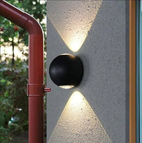 2 Way X 3Watts LED Outdoor Light Round Volvo 401/2