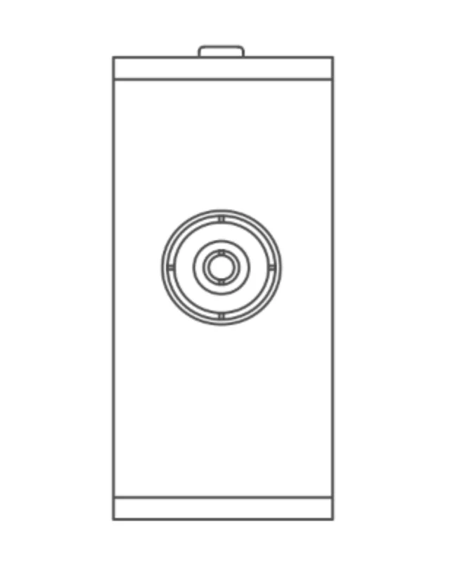 Skava TV Socket-Coaxial 1M