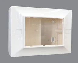 Hi-Fi HiFi Modular Plate with PVC Box-3M - White