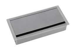 CM Ergosys Manual POP-Up Box - 8M, Metalic Silver Grey