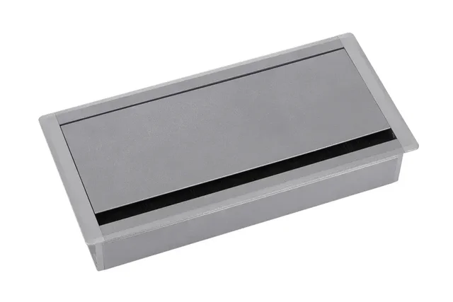 CM Ergosys Manual POP-Up Box - 8M, Metalic Silver Grey