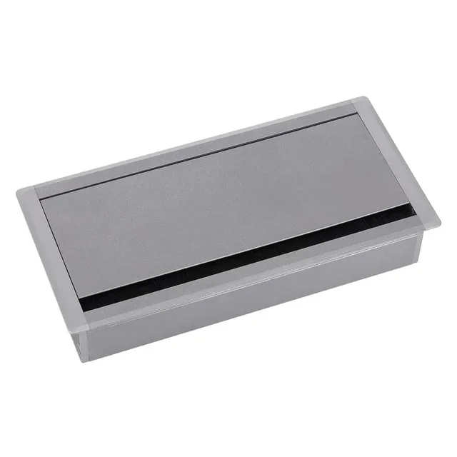 CM Ergosys Manual POP-Up Box - 10M, Metalic Silver Grey