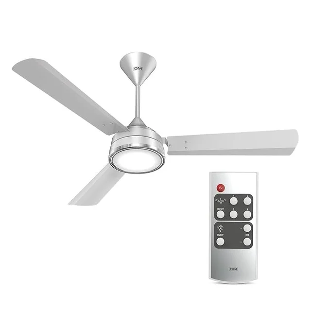 GM Lightingale Anti-dust Ceiling Fan with LED light & Remote (1200 mm)