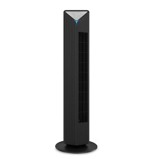 GM Fortune Bladeless Tower Fan with Air Purifier - Black