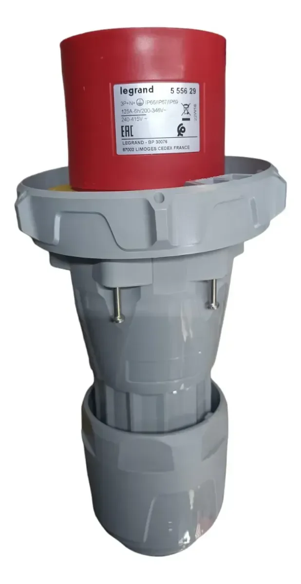 Legrand-125A 3P+N+E 380/415 V MOBILE Plug IP67 THREE PHASE