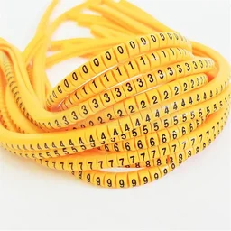 Ferrules, Cable Marker, 10 Numbers, (0 to 9, 1 Roll / Each) - 4.0 Sqmm