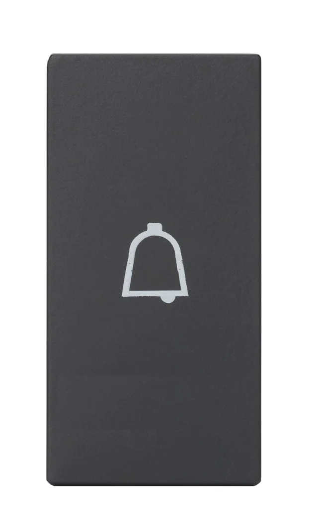Hager 6A Bell Push anthracite - WSNBP11A - Anthracite