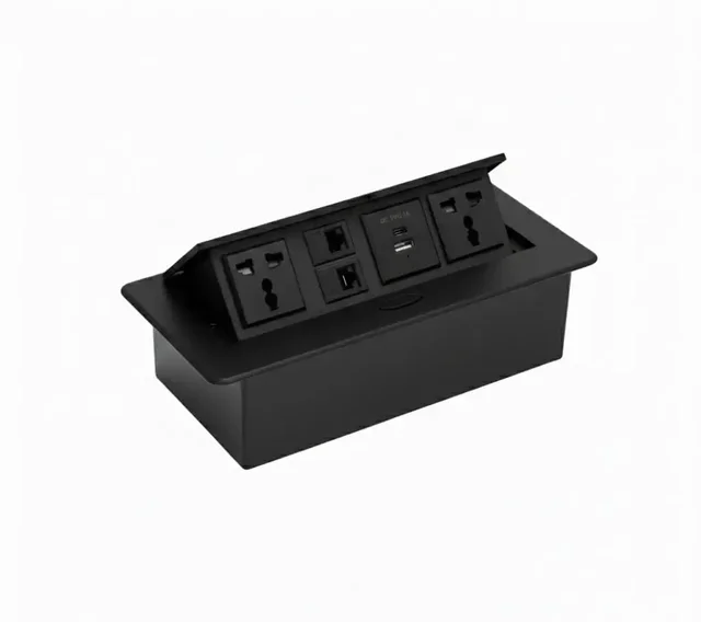 CM Ergosys Hydraulic Pop-Up Box - Black, CMETB 163