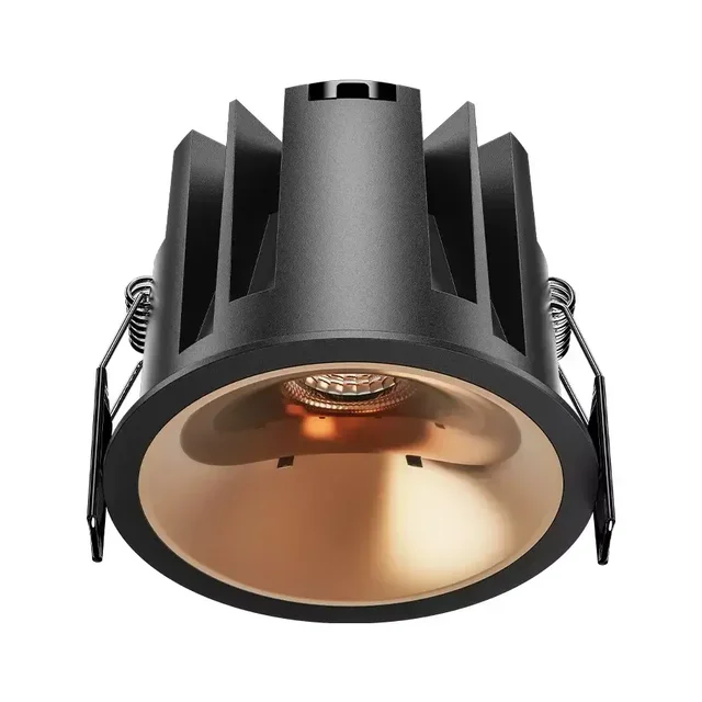 Neptune Lights 12W LED COB Light Grace CR - Black+Rose Gold, 3K (Warm White)