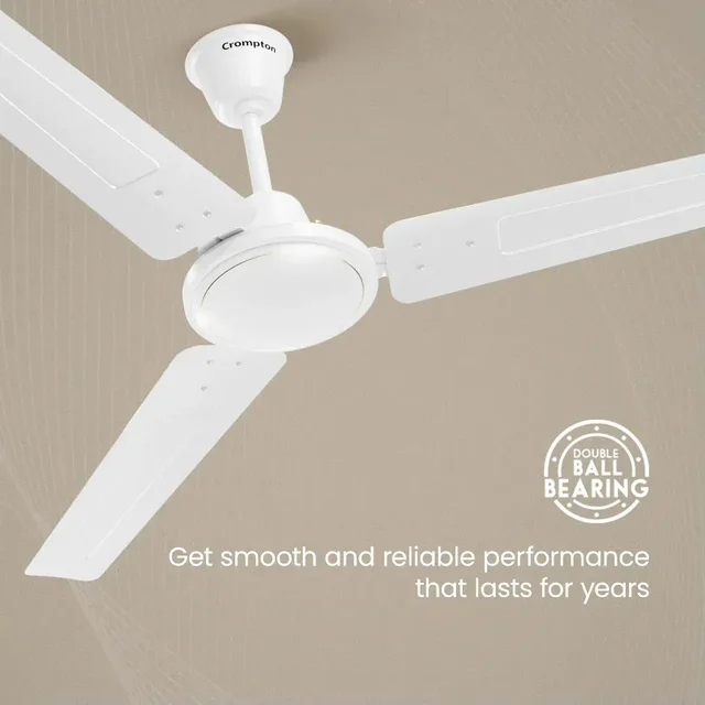 Crompton Star Drift 1200mm Ceiling Fan (Pack of 2) - White