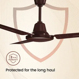 Crompton Star Drift 1200mm Ceiling Fan (Pack of 2) - Brown
