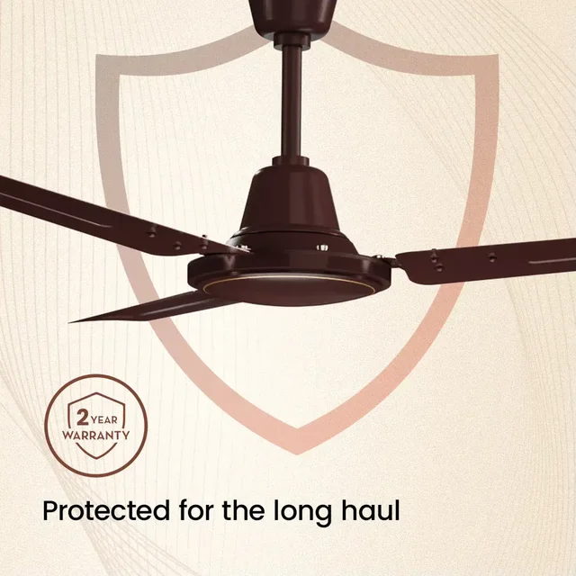 Crompton Star Drift 1200mm Ceiling Fan (Pack of 2) - Brown